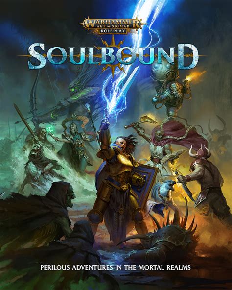 The Warhammer Age of Sigmar Soulbound Starter Set contains everything you need to begin roleplaying epic adventures in. . Cubicle 7 age of sigmar